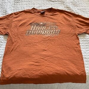 Harley-Davidson Ramstein Men's Bold Orange Tee